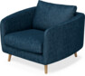 Madison Lux - Fåtölj, 70 cm - Blå