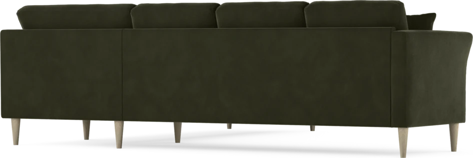Eden - Hörnsoffa, 3+3-sits - Grön