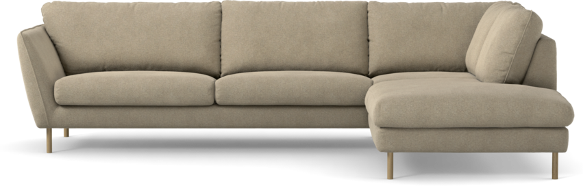 Madison Lux - 3-sits soffa med divan höger - Beige