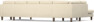 Eden - 3-sits soffa med divan vänster och schäslong höger - Beige
