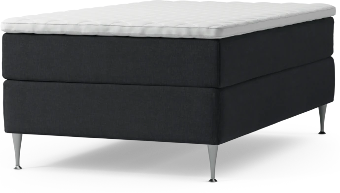 Delux Dream, Kontinentalsäng, enkelsäng 120 cm med bäddmadrass och sängben