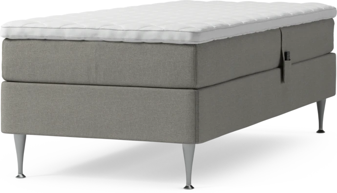 Delux Sense, Ställbar säng, enkelsäng med bäddmadrass