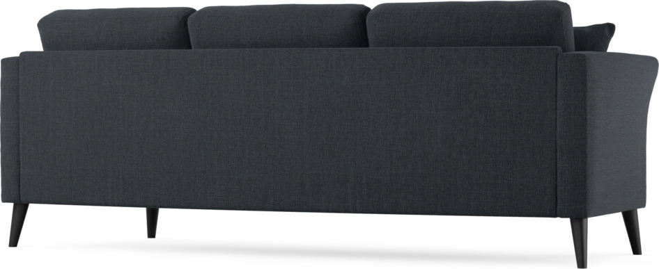 Eden - 3-sits soffa svängd - Blå