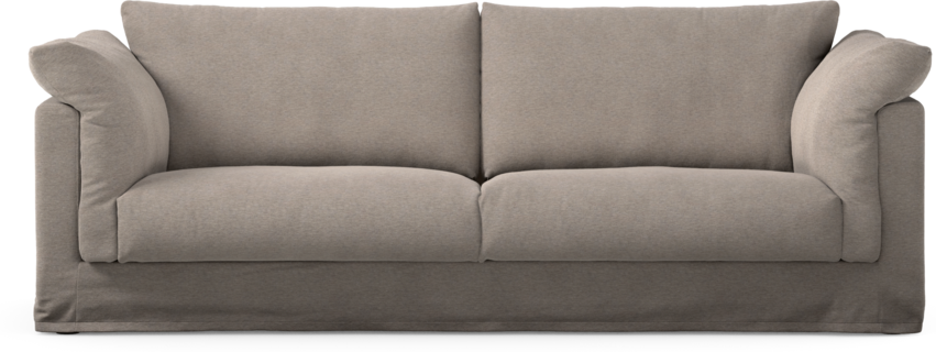 Cherrie - 3-sits soffa med kappa - Beige