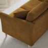 Eden - 3-sits soffa med schäslong - Gul