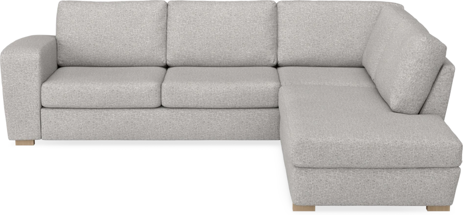 Friday - 2,5-sits soffa med divan höger - Vit