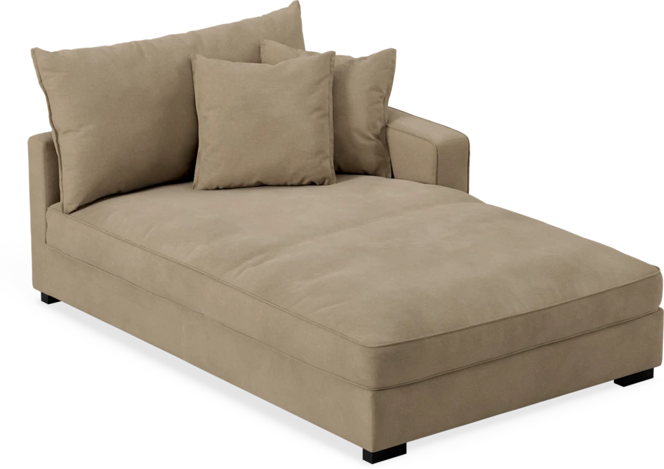 Rossi - Schäslong höger - Beige