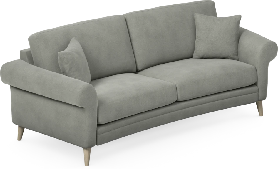 Eden - 2,5-sits soffa svängd - Grå