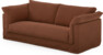 Cherrie - 2,5-sits soffa, hel dyna och kappa - Orange