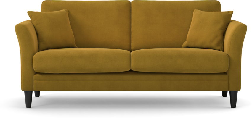 Eden - 2,5-sits soffa - Gul