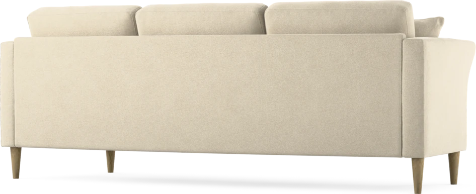 Eden - 3-sits soffa svängd - Beige