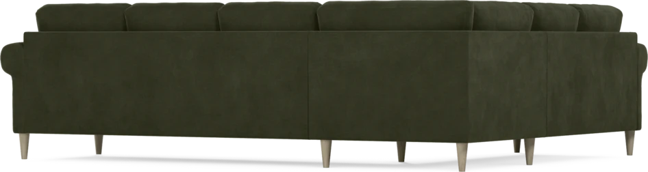 Eden - Hörnsoffa, 2+3-sits - Grön