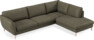 Madison Lux - 3-sits soffa med divan höger - Brun