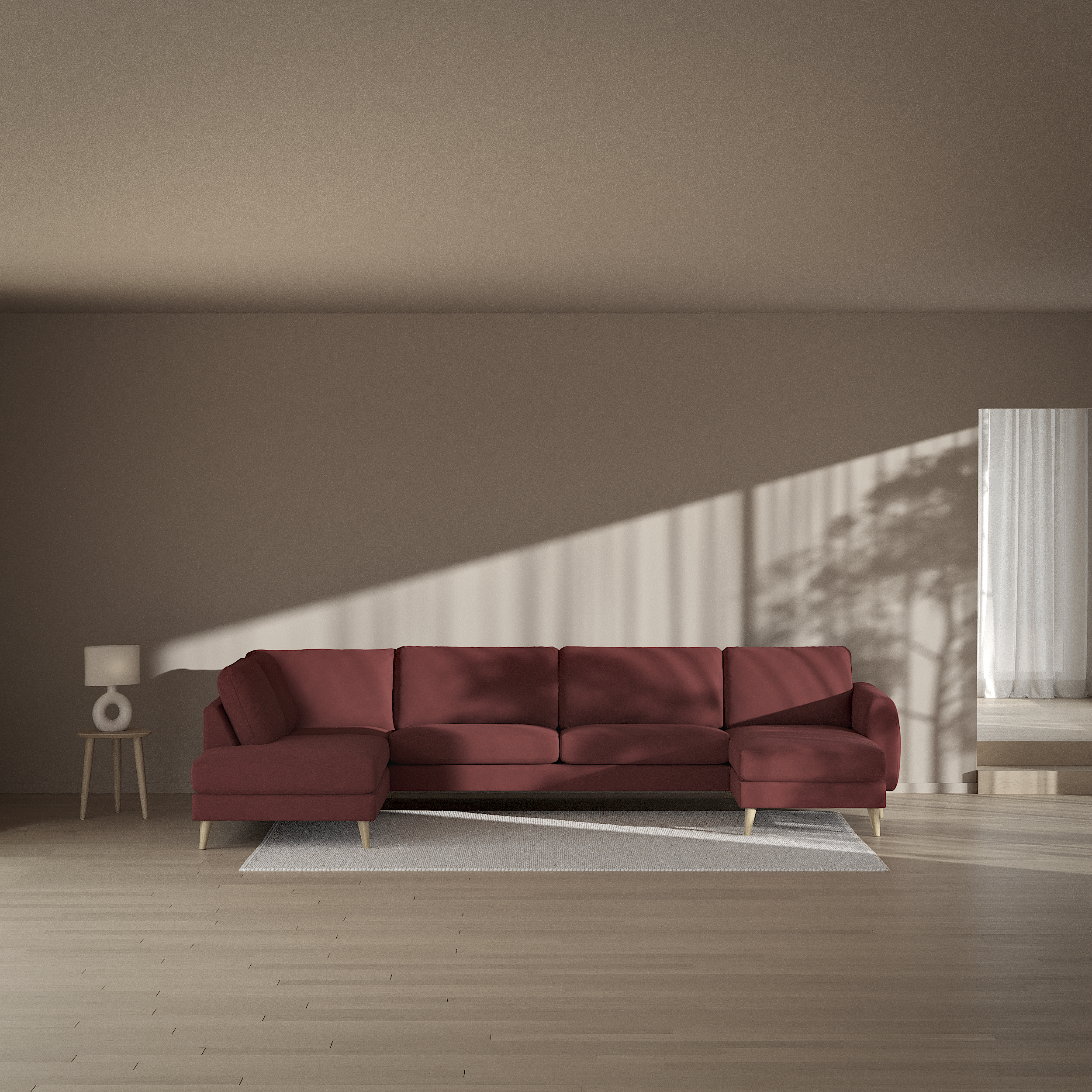 Bridge - 3-sits soffa med divan vänster och schäslong höger - inspiration