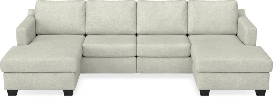 Friday - 2-sits soffa med två schäslonger - Beige