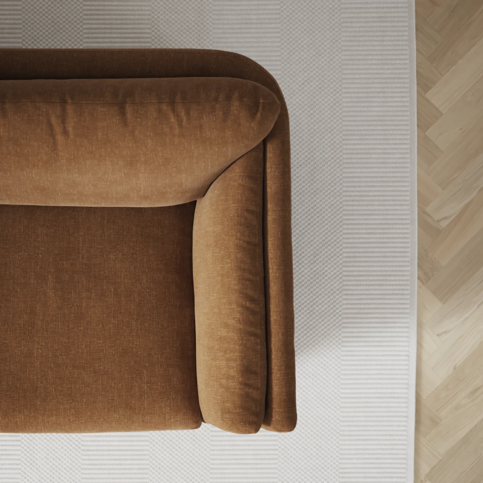Madison Lux - Hörnsoffa 2+3-sits, hörn 2 - Brun