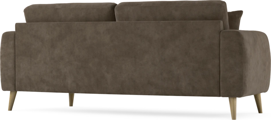 Eden - 2,5-sits soffa svängd - Brun