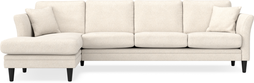 Eden - 3-sits soffa med schäslong - Beige