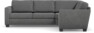 Friday - Hörnsoffa, 2,5+1,5-sits - Grå