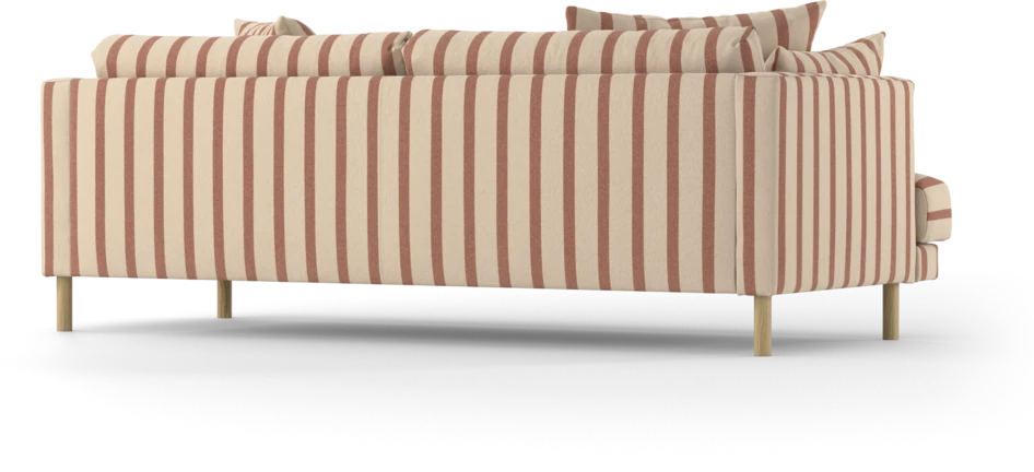 Harper - 3-sits soffa, hel dyna - Flerfärgad