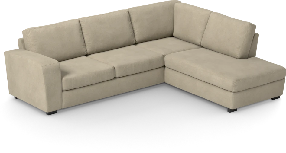 Friday - 2,5-sits soffa med divan höger - Beige