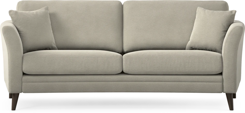 Eden - 2,5-sits soffa svängd - Brun