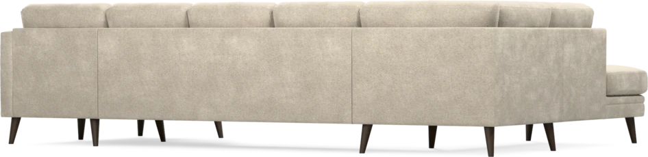 Eden - 3-sits soffa med divan vänster och schäslong höger - Beige