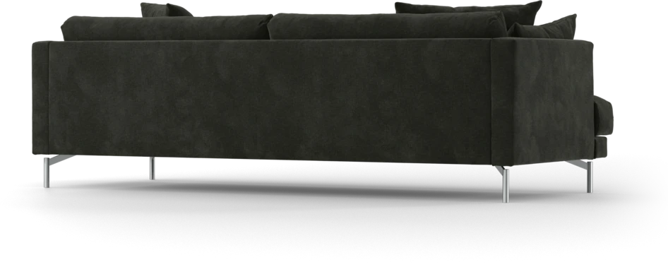 Harper - 4-sits soffa - Svart