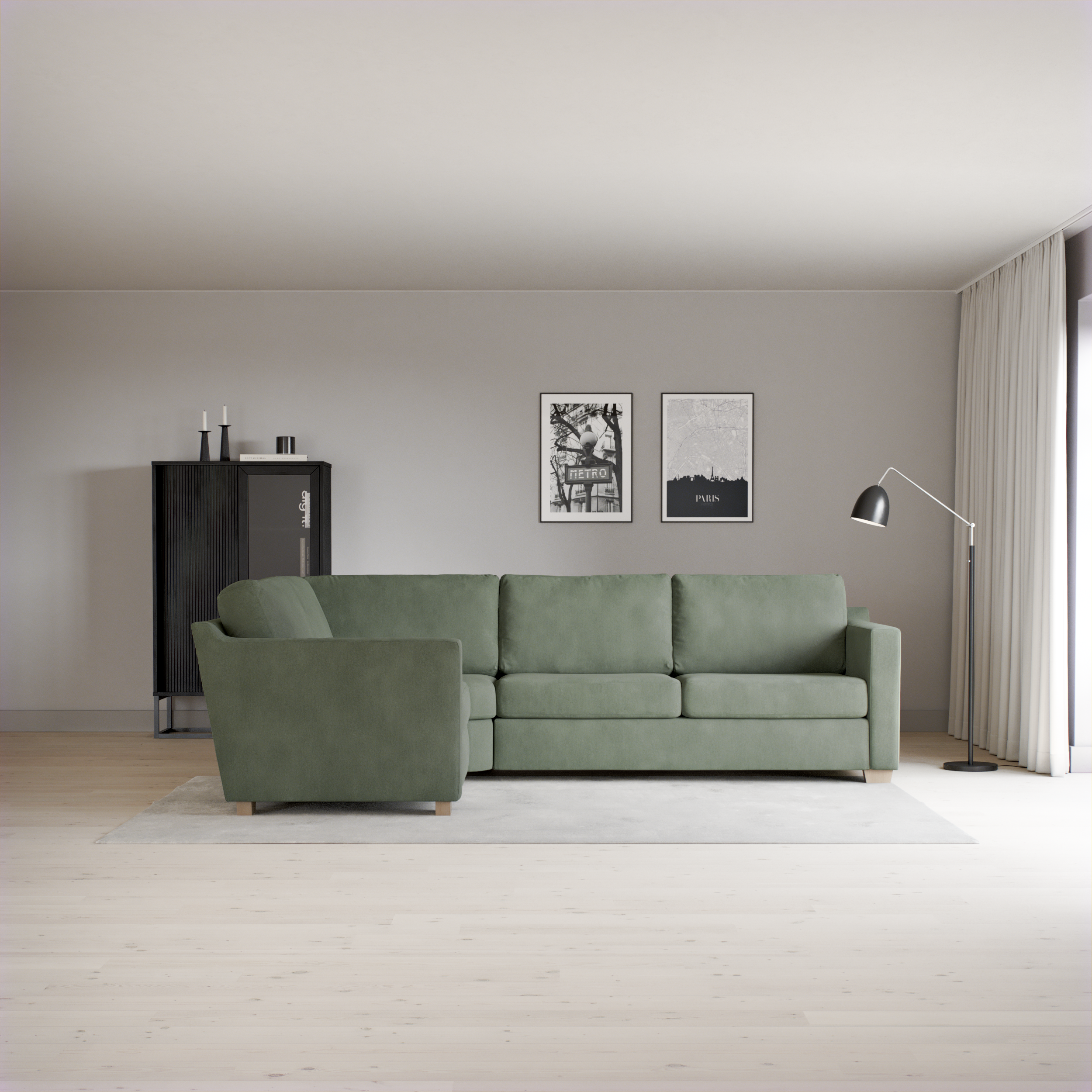 Friday, Hörnsoffa, 1,5+2,5-sits