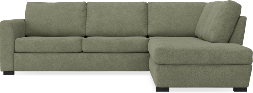 Friday - 2,5-sits soffa med divan höger - Vit