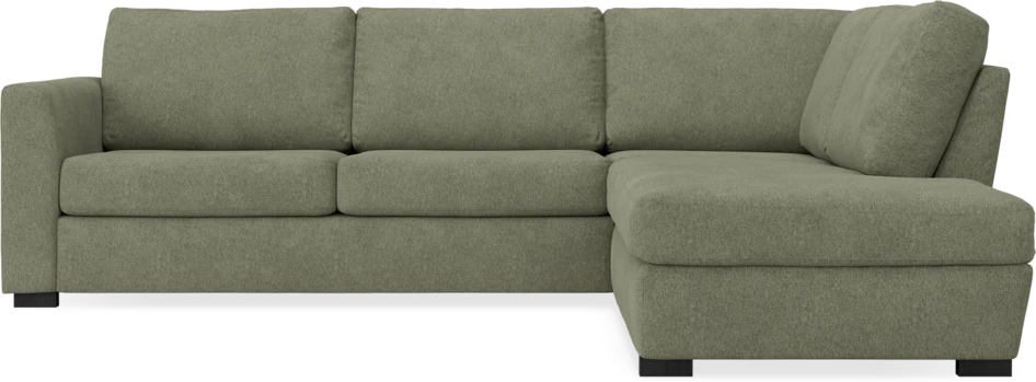 Friday - 2,5-sits soffa med divan höger - Vit