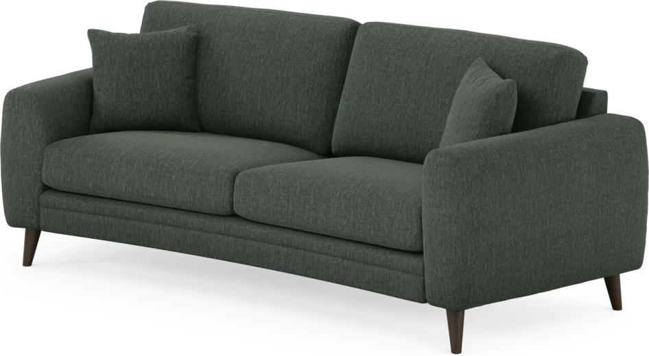 Eden - 2,5-sits soffa svängd - Grön