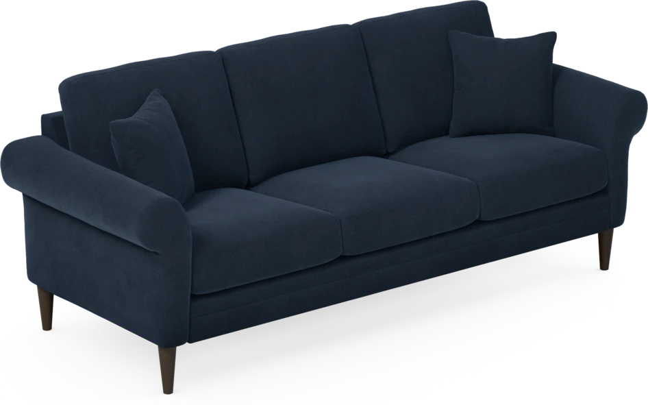 Eden - 3-sits soffa - Blå