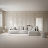 Rossi - 3-sits soffa med divan höger - Beige