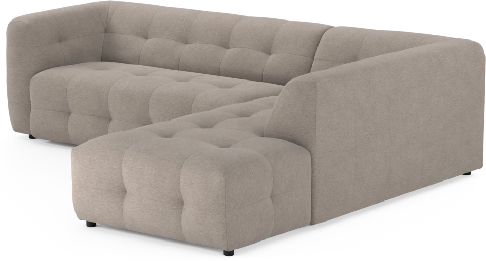 Bella - 3-sits soffa med divan höger - Beige