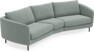 Madison - 3-sits soffa svängd, 90 cm - Grå