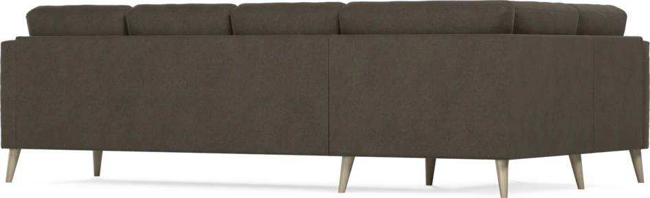 Eden - Hörnsoffa, 1+3-sits - Brun