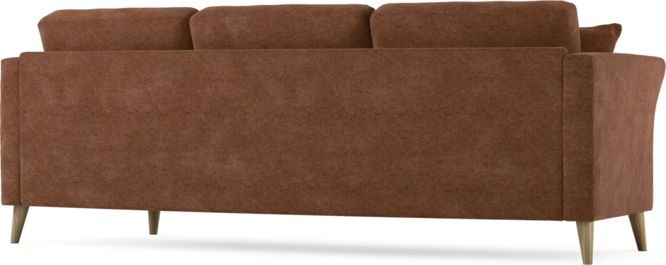 Eden - 3-sits soffa svängd - Orange