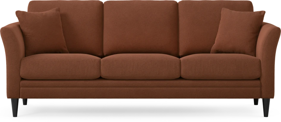 Eden - 3-sits soffa - Orange