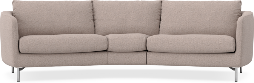 Madison - 3-sits soffa svängd, 90 cm - Beige