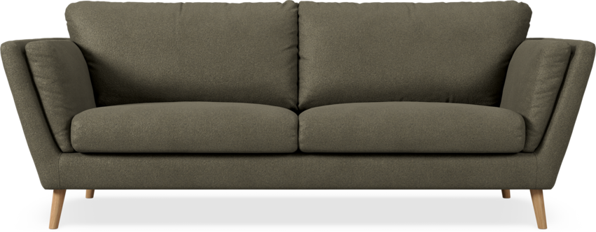 Madison Lux - 3-sits soffa - Brun