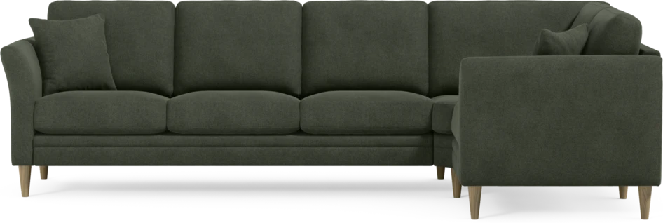 Eden - Hörnsoffa, 3+1-sits - Grön