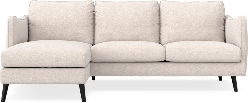 Madison Lux - 2-sits soffa med schäslong vänster - Beige