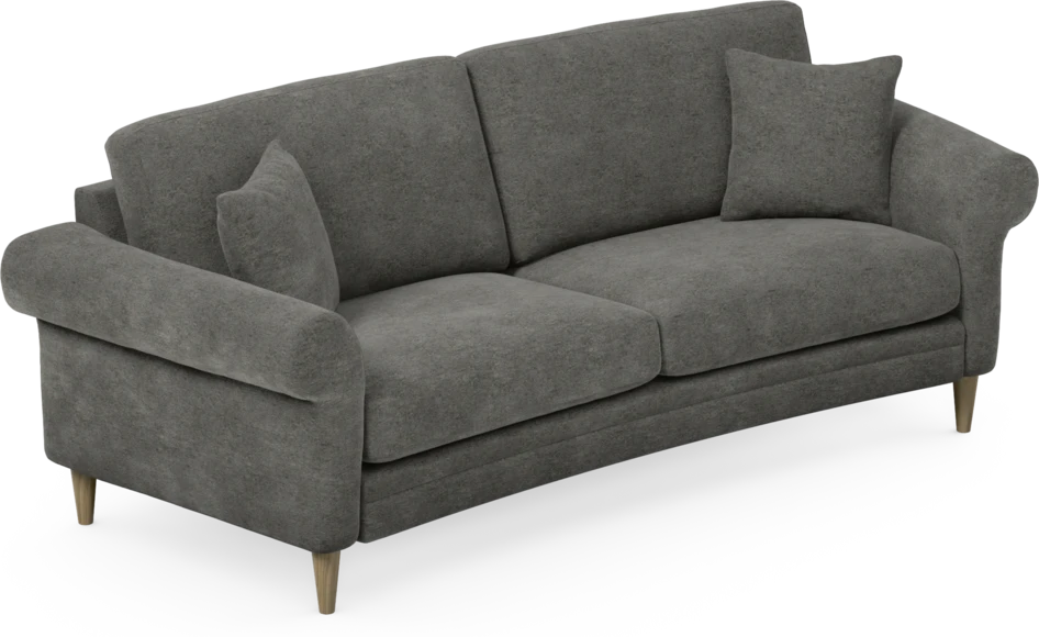 Eden - 2,5-sits soffa svängd - Grå