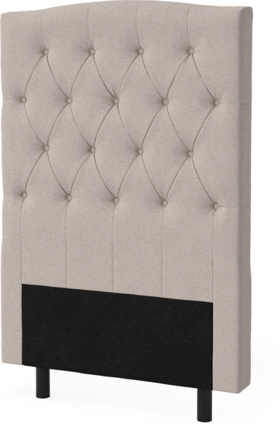 Queen - Sänggavel, 90-210 cm - Beige