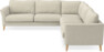 Bridge - Hörnsoffa, 3+3-sits - Beige