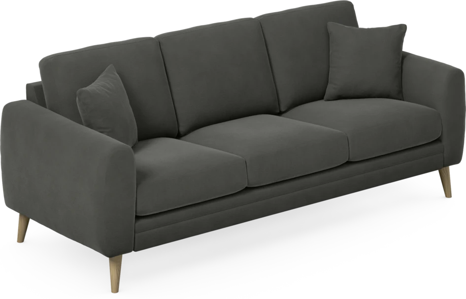 Eden - 3-sits soffa - Grå