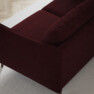 Madison Lux - 3-sits soffa med divan höger - Röd