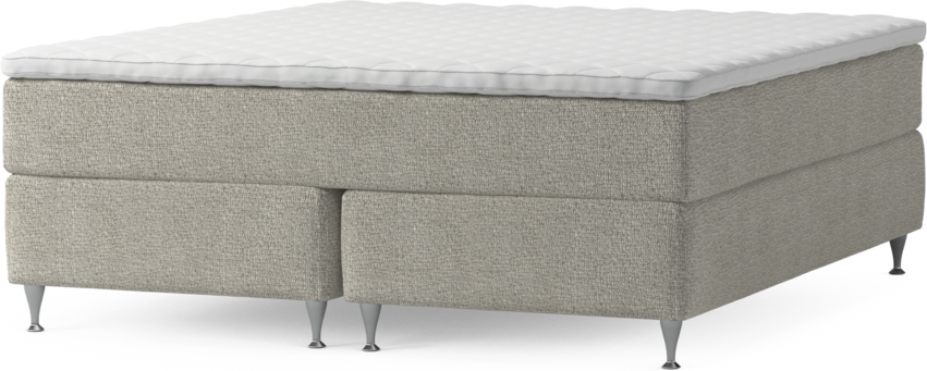 Delux Exclusive - Kontinentalsäng, dubbelsäng med bäddmadrass och sängben