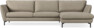 Madison - 3-sits soffa med schäslong höger - Beige